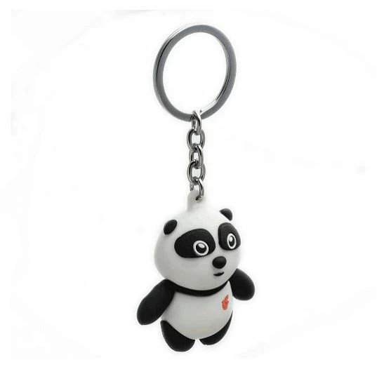 Environmental Soft Plastic Pvc Keychain