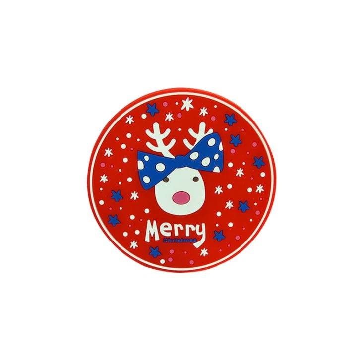 PVC Coaster Set Christmas Table Placemats