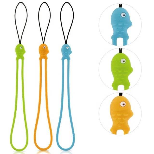 Top Quality Silicone Lanyard Neck Strap Mobile Phone
